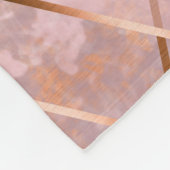 Kupferne x-Decke Fleecedecke (Ecke)