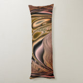 Kupferner Achat Seitenschläferkissen (Rückseite (Vertikal))