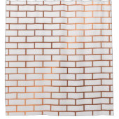 Kupferner Duschvorhang (Vorderseite)