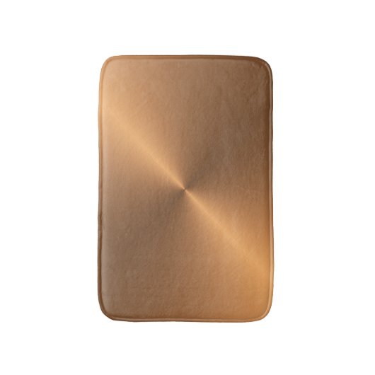 Kupferner Glanz Badematte (Vorderseite Vertikal)