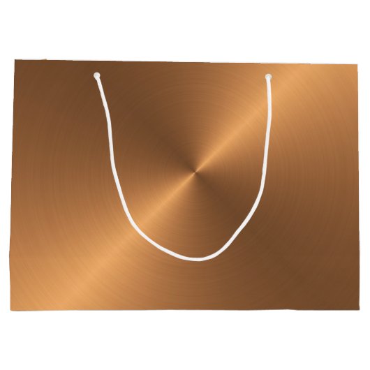 Kupferner Glanz Große Geschenktüte (Rückseite)