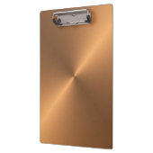 Kupferner Glanz Klemmbrett (Links)