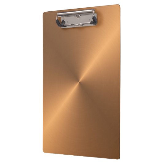 Kupferner Glanz Klemmbrett (Links)