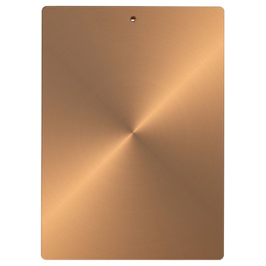Kupferner Glanz Klemmbrett (Rückseite)