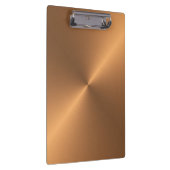 Kupferner Glanz Klemmbrett (Rechts)