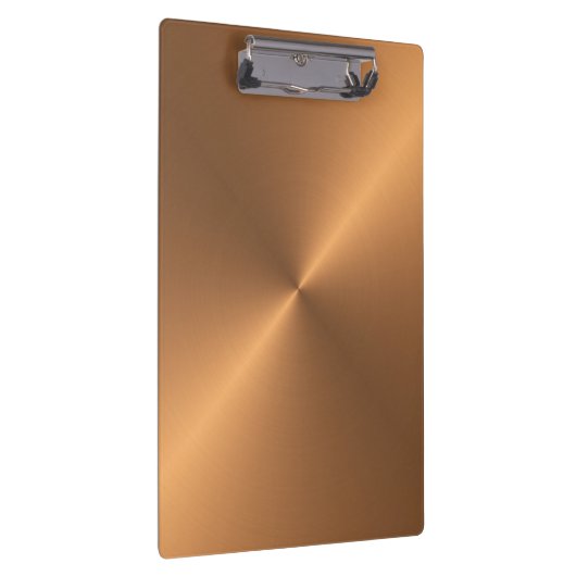 Kupferner Glanz Klemmbrett (Rechts)