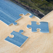 Kupferner Hafen-Leuchtturm Puzzle (Seite)