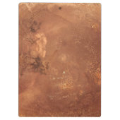 Kupferner Hintergrund Klemmbrett (Rückseite)