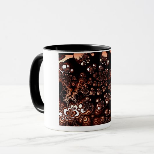 Kupferner Ton Tasse (Vorderseite Links)