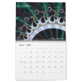 Kupferner Wreath, Fraktale, 2007 Kalender (Mär 2027)
