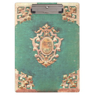 Kupfernes ausgefranstes Gewebeklemmbrett der Klemmbrett