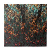 Kupfernes Borealis Fliese (Vorderseite)