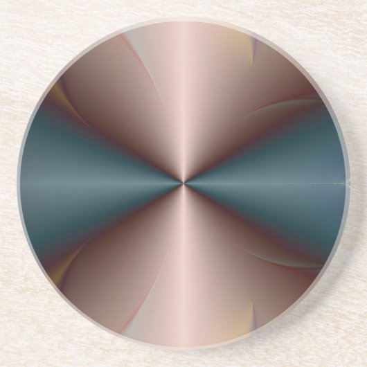 Kupfernes Kegel-Treffen Untersetzer (Vorne)