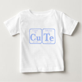 Kupfernes Tellur (CuTe) -- Blau Baby T-shirt