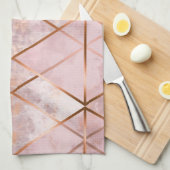 Kupfernes x-Geschirrtuch Handtuch (Viertel Falte)