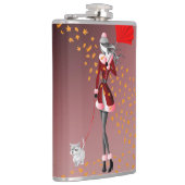 Kupferrain Red Hip Flask Flachmann (Rechts)