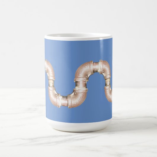 Kupferrohre Tasse (Mittel)