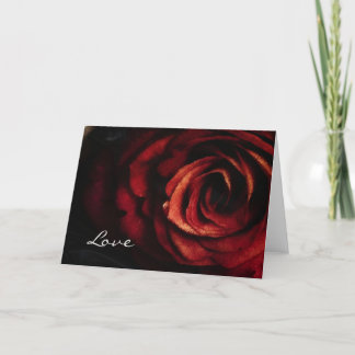 Kupferrose Karte