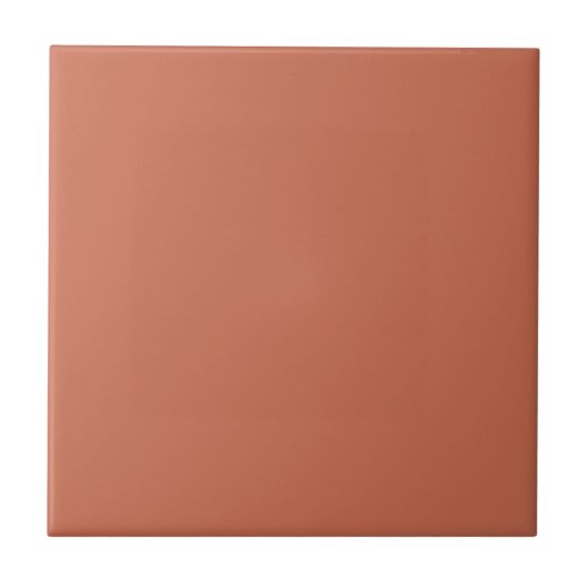 Kupferrot Solid-Farbe Fliese (Vorderseite)