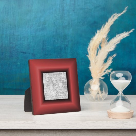 Kupferroter Rand Fotoplatte (InSitu)