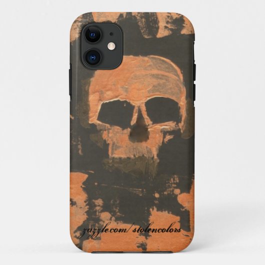 Kupferschädel Case-Mate iPhone Hülle (Rückseite)