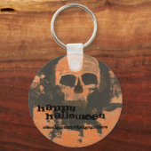 Kupferschädel Schlüsselanhänger (Vorderseite)