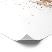 Kupferschlüssel Poster (Ecke)
