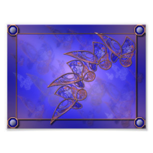 Kupferschmetterlinge Foto drucken