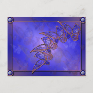 Kupferschmetterlinge Postkarte