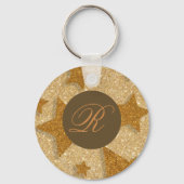 Kupferstern Schlüsselanhänger (Vorderseite)