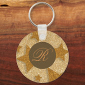 Kupferstern Schlüsselanhänger (Vorderseite)