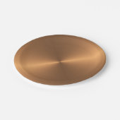 Kupferstich Pappteller (Schrägansicht)