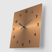 Kupferstich Quadratische Wanduhr (Winkel)