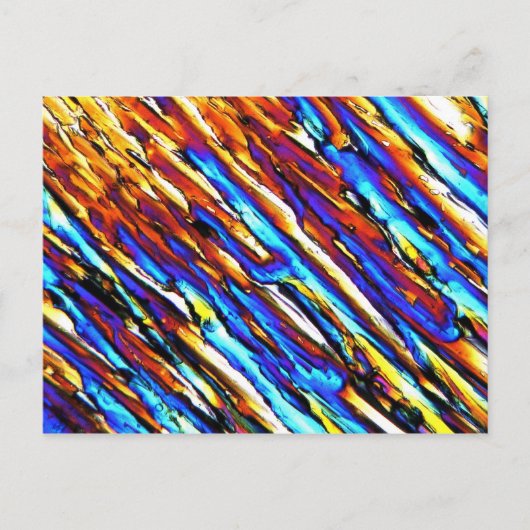 Kupfersulfat Postkarte (Vorderseite)
