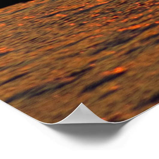 KupferSunset Poster (Ecke)