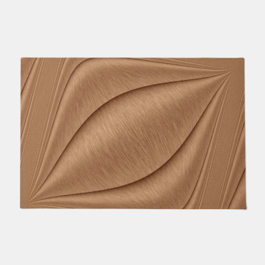 Kupferverschluss Fußmatte (Vorderseite)