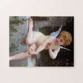 Kupid mit Schmetterling, Bouguereau Puzzle (Horizontal)