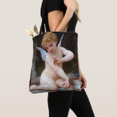 Kupid mit Schmetterling, Bouguereau Tasche (Von Nahem)