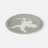 Kupid-Teller Pappteller (Schrägansicht)