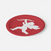 Kupid-Teller Pappteller (Schrägansicht)