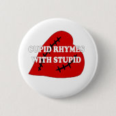 Kupiden Rymnen mit Dummkopf Button (Vorderseite)