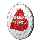 Kupiden Rymnen mit Dummkopf Dartscheibe (Vorderseite rechts)