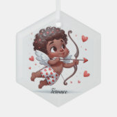 Kupidenarm Ornament Aus Glas (Vorderseite)