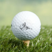 Kupider Gott der Liebe Golfball (Insitu T-Shirt)