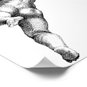 Kupider Gott der Liebe Poster (Ecke)