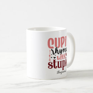 Kupider Rymnen mit dem hochdosierten Valentinstag Kaffeetasse