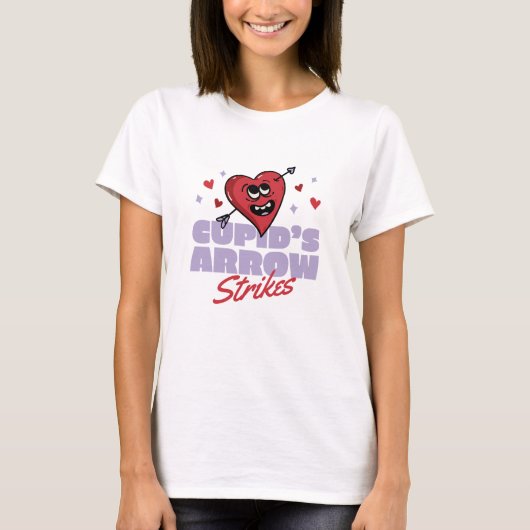 KUPID'S ARROW STRIKES T-Shirt (Vorderseite)
