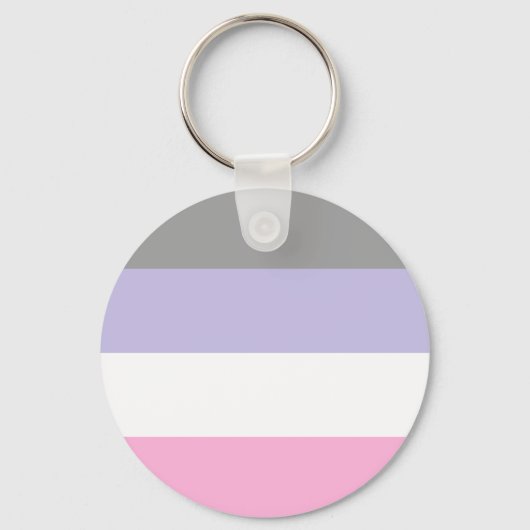 Kupioromantische Stolperflagge Schlüsselanhänger (Vorderseite)