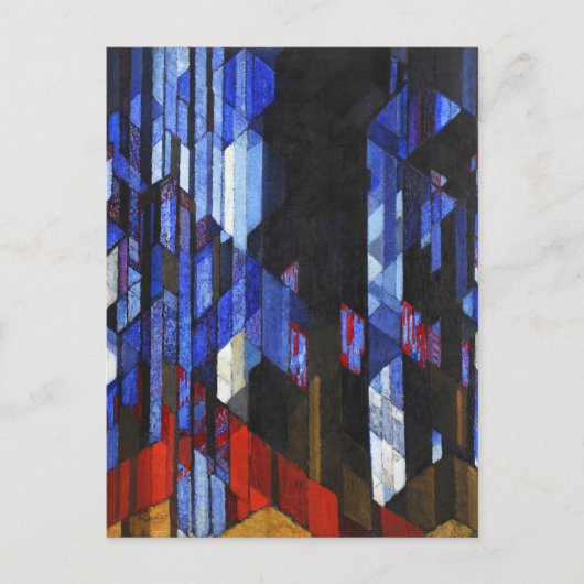 Kupka Die Kathedrale Kunst Postkarte (Vorderseite)
