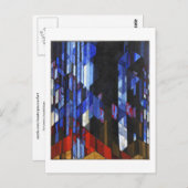 Kupka Die Kathedrale Postkarte (Vorne/Hinten)